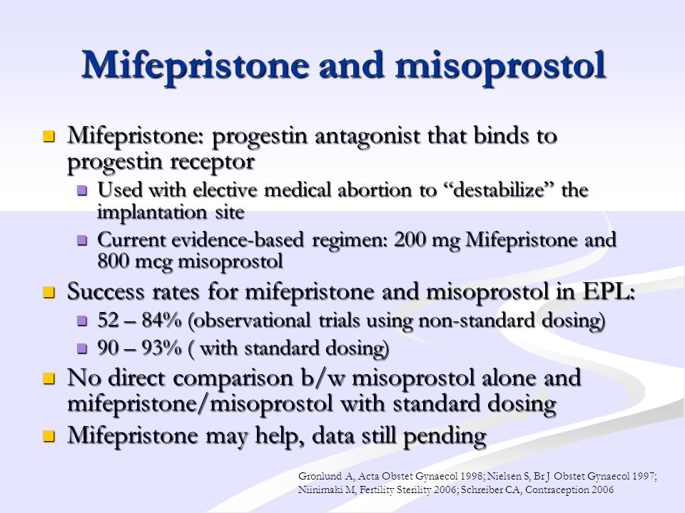 misoprostol abortion